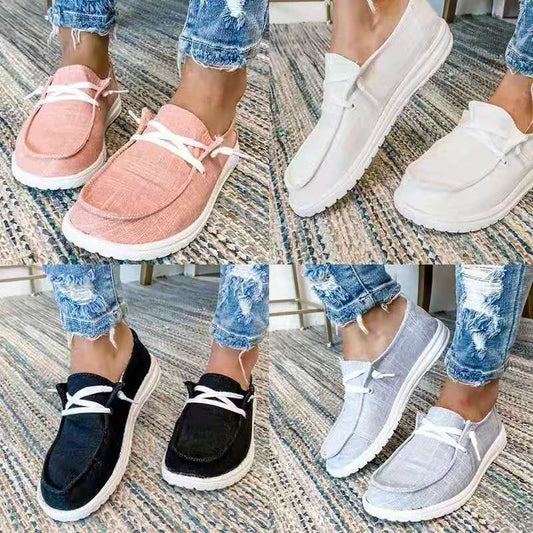 Damer behagelige Slip-On Sneakers med åndbart overmateriale og fleksibel sål Stilla