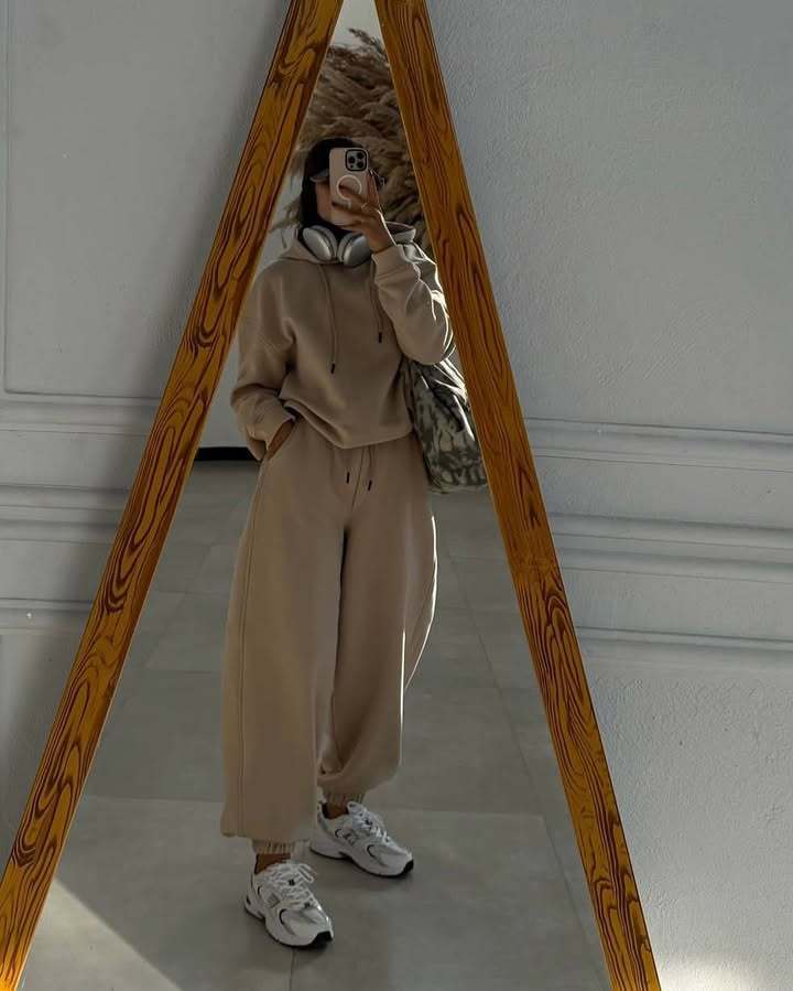 Dame afslappet oversized joggingdragt Stilla