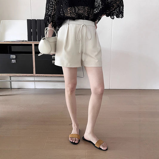 Dame afslappede Chino-shorts med elastisk talje Stilla