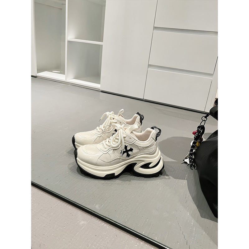 Herren Stilfulde Chunky Sole Sport Sneakers Stilla