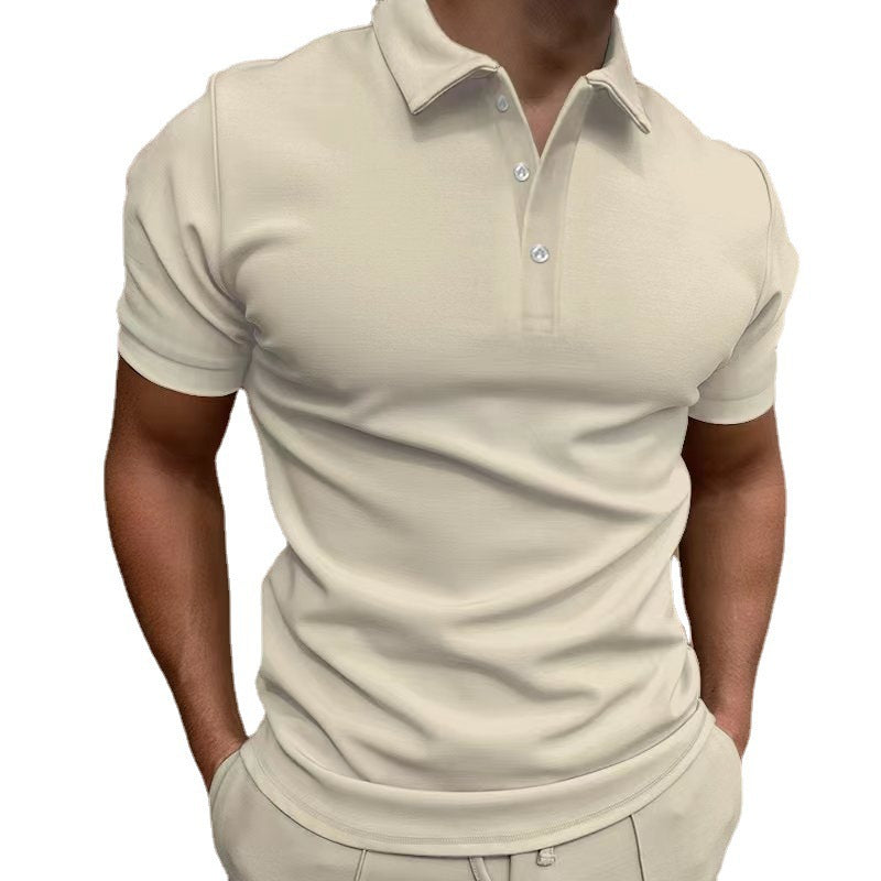 Herrer polo shirt med figursyet snit og åndbare egenskaber Stilla