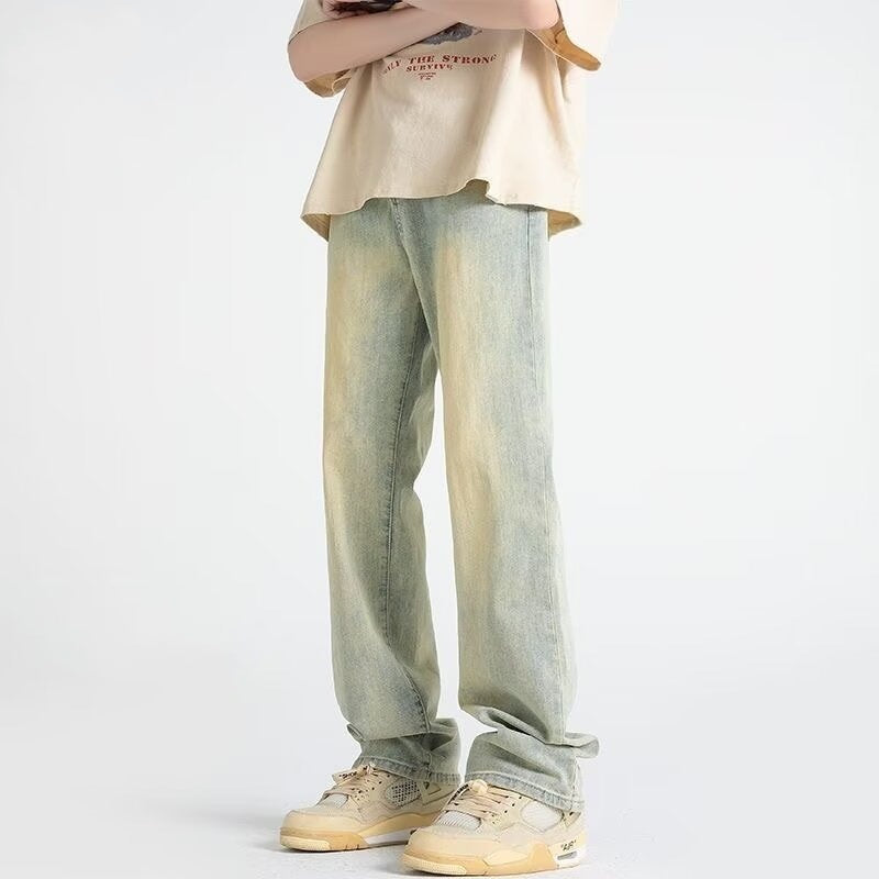 Dame afslappede høj talje jeans med afslappet snit og vintage inspireret design Stilla