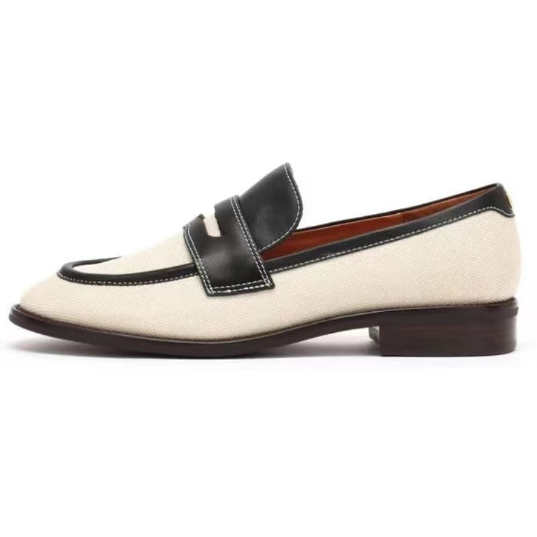 Femme Dato Slip-On Loafer med stilfuld accent Stilla