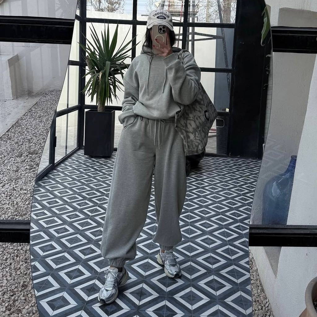 Dame afslappet oversized joggingdragt Stilla