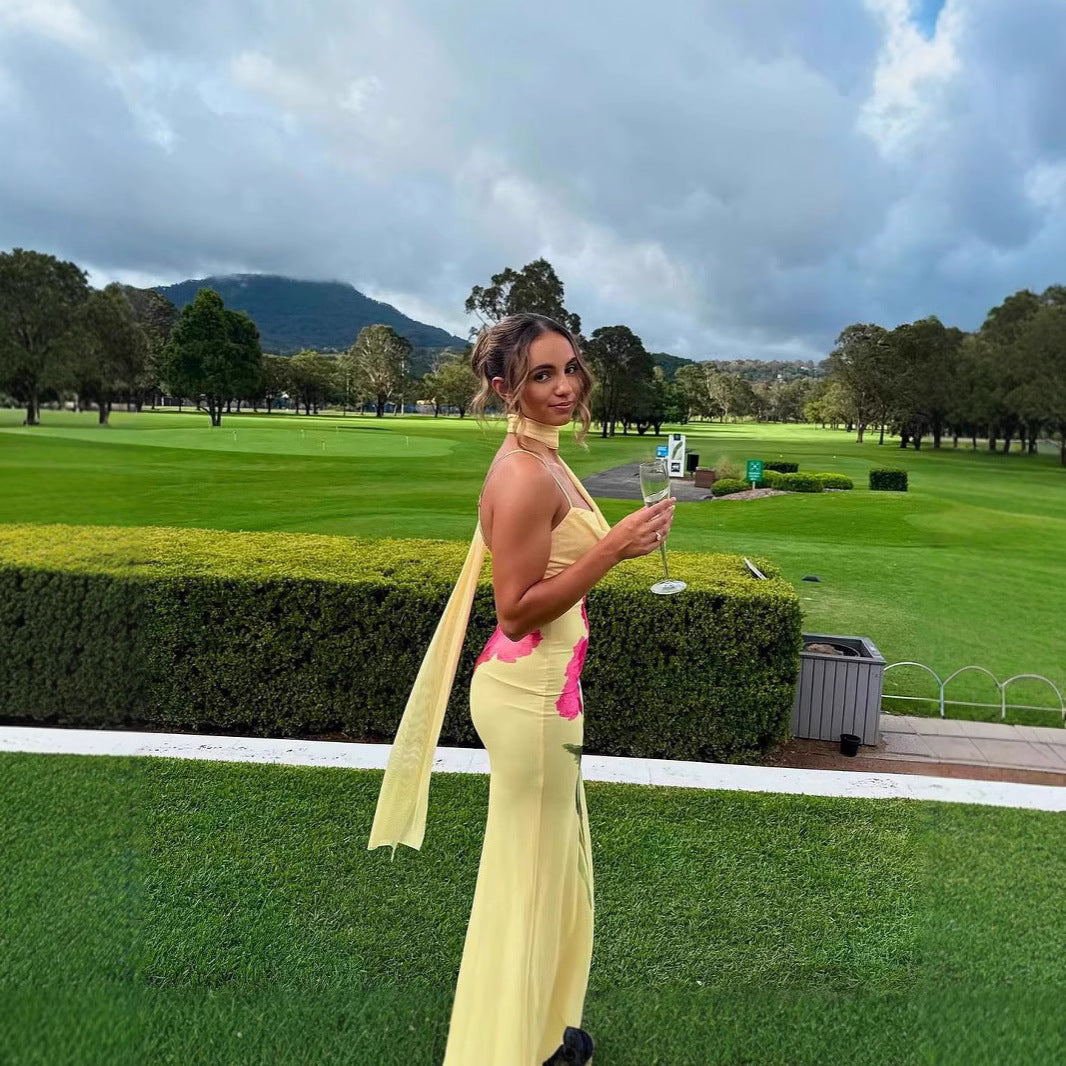 Dame elegant aftenkjole Stilla