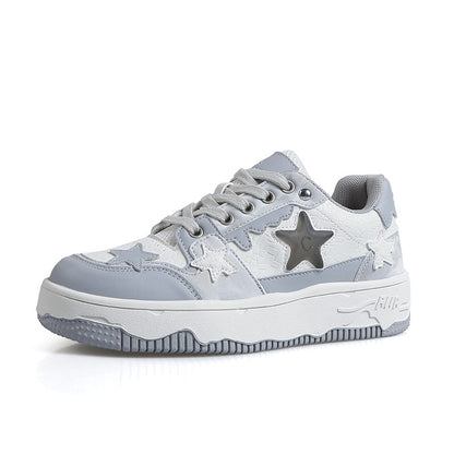 Dame Sneakers med farverige applikationer og komfortabelt overmateriale Stilla