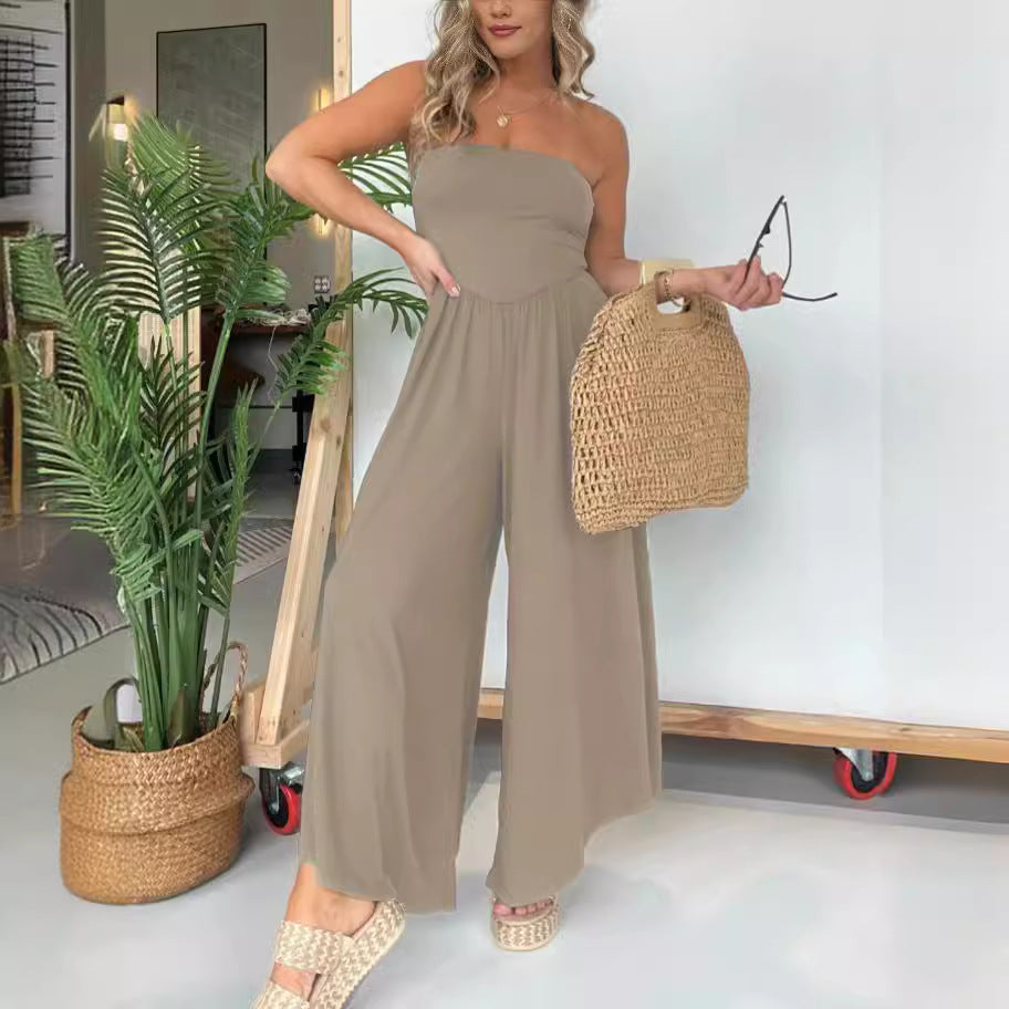 Kvinde Strapless Bred Ben Jumpsuit Stilla 1750322261