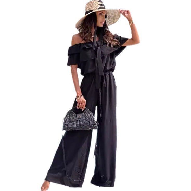 Dame Off-Shoulder Bred Ben Jumpsuit Stilla