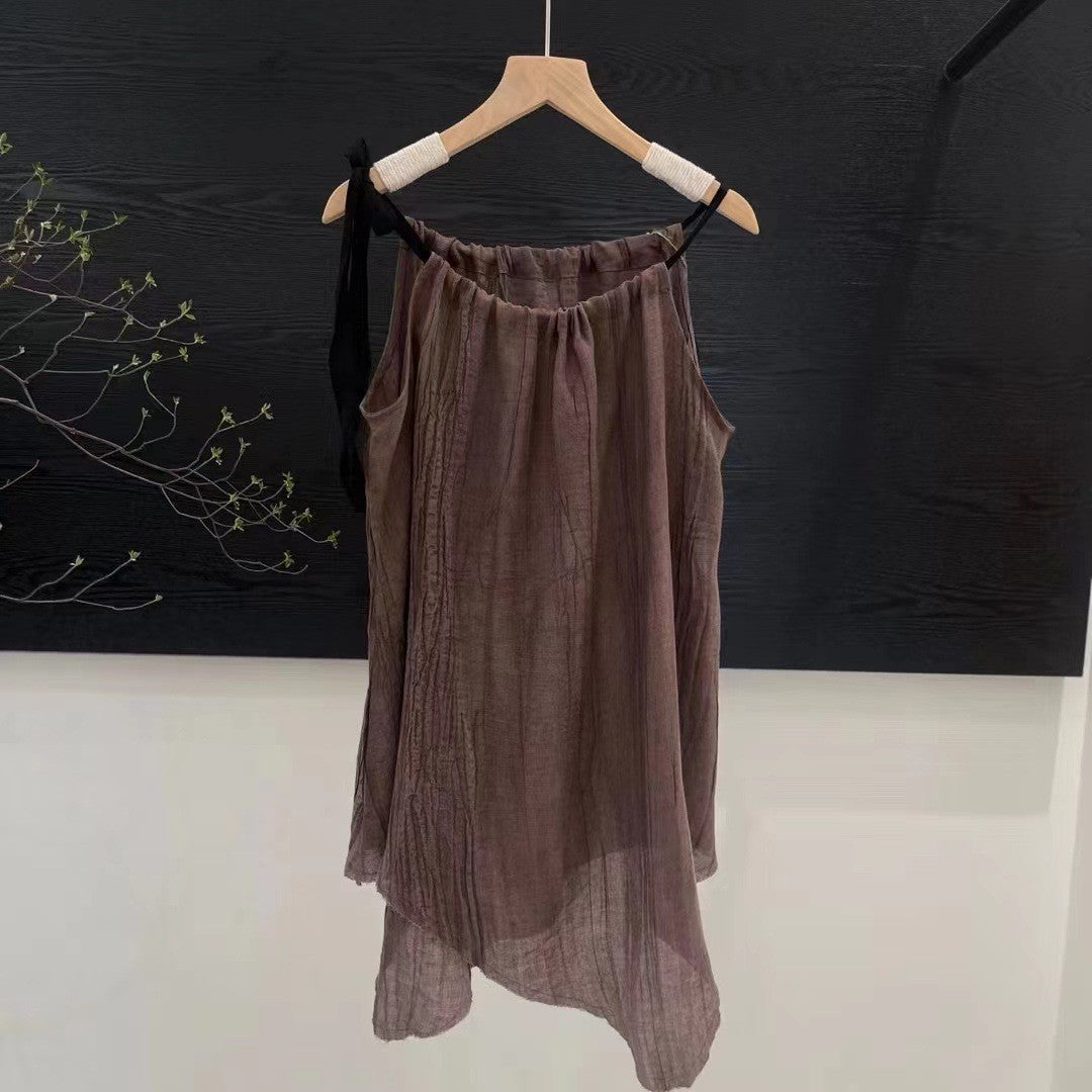 Dame Elegant Asymmetrisk Maxi-Nederdel Stilla