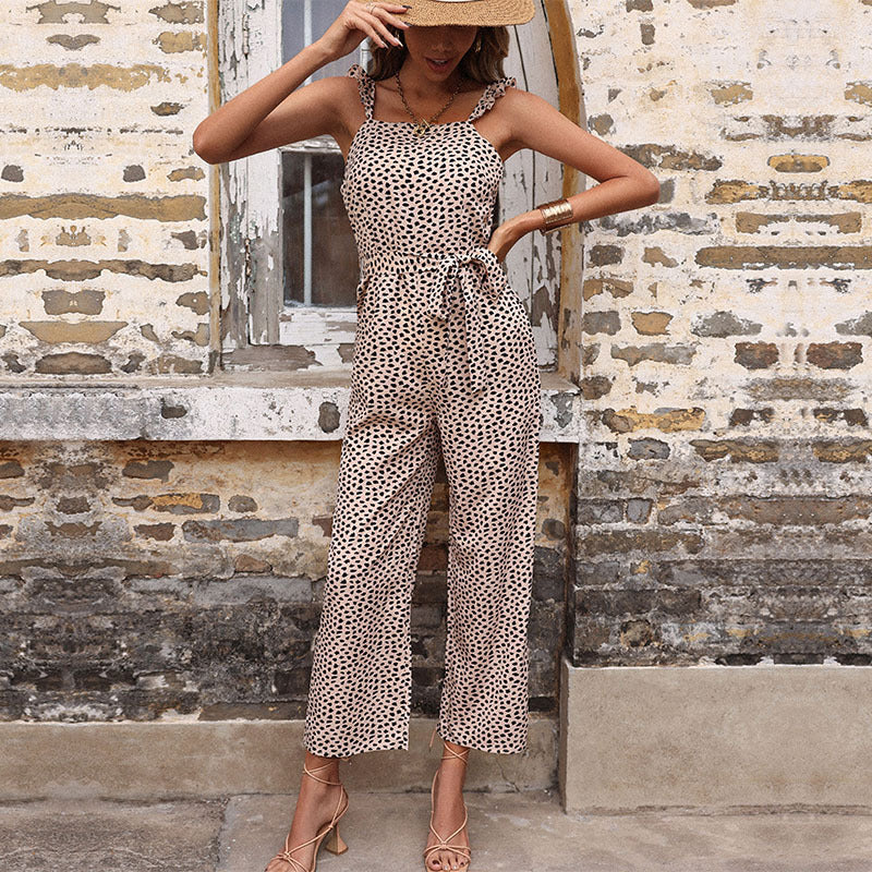 Dame Fritid Bred-Ben Jumpsuit Stilla