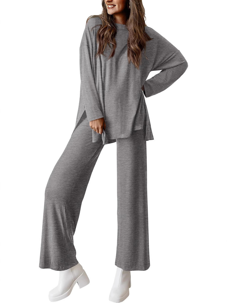 Dame afslappet lounge-sæt med løs pasform og lange ærmer Stilla