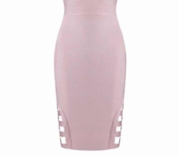 Dame Ekstraordinært Kjole med forførende Udsparinger og tætsiddende Snit Stilla