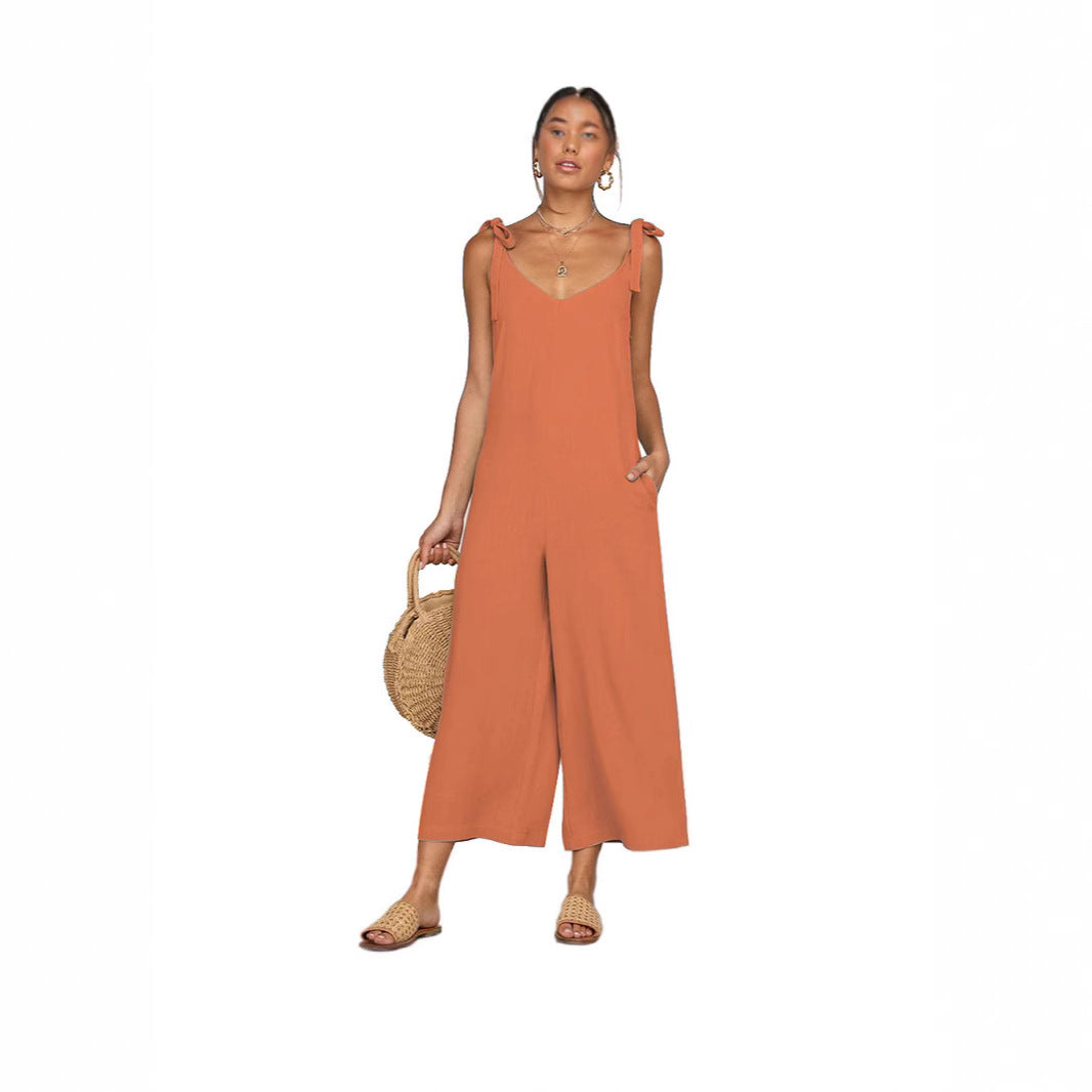 Dame Løs Jumpsuit Stilla