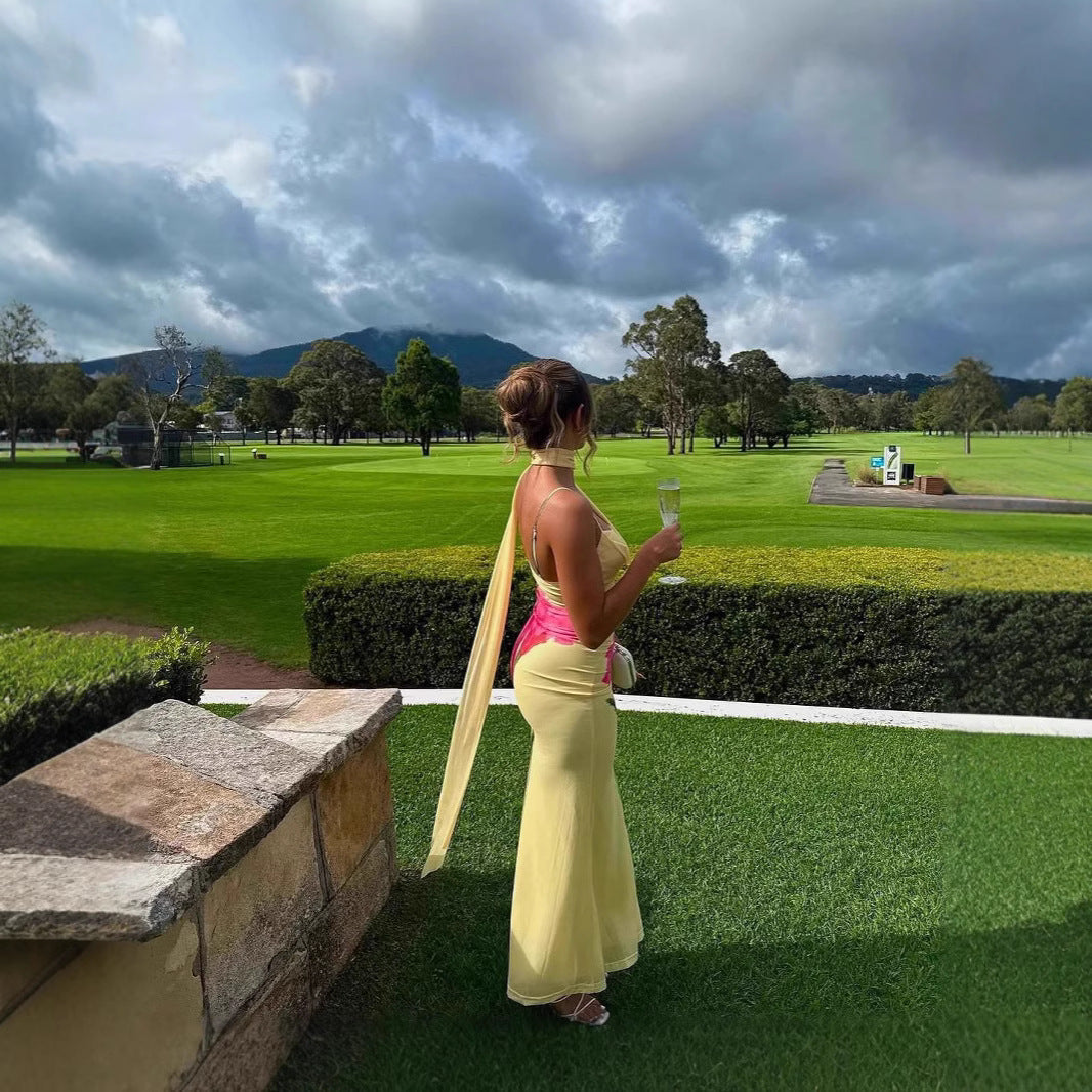 Dame elegant aftenkjole Stilla