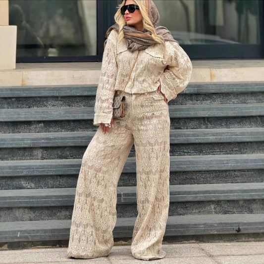 Dame trykbestandig spidse jumpsuit Stilla