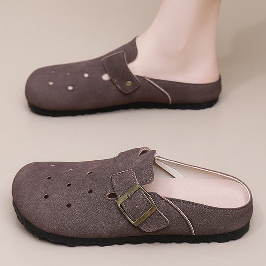 Dame afslappende klipklapper med justerbar rem og åndbart design Stilla