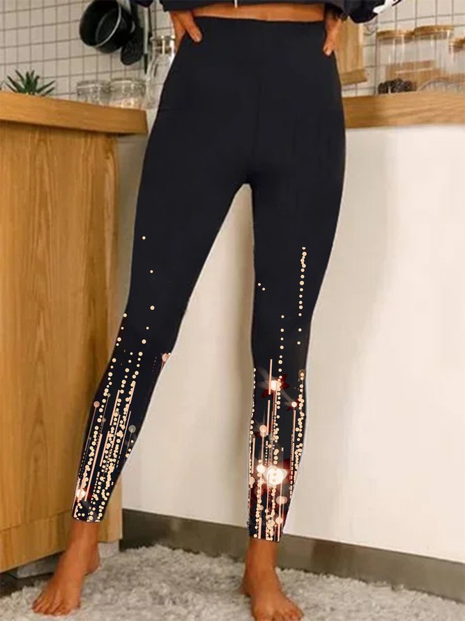 Kvinder Glitrende Ombre Leggings Stilla