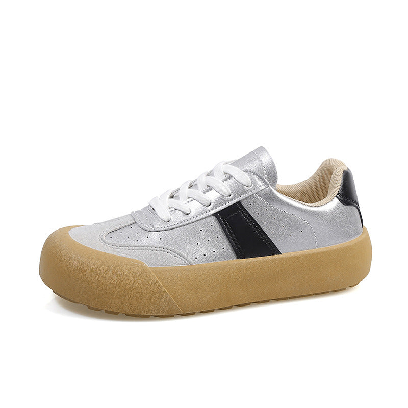 Dame sneakers med åndbar overfladestruktur og fleksibel sål Stilla