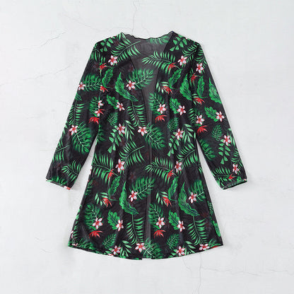 Dame Floral Print Badetøj Sæt Stilla