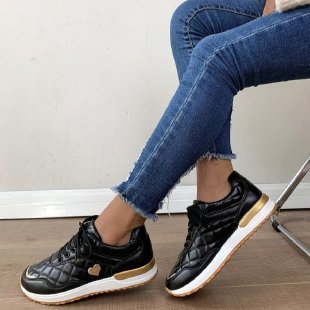 Dame Sporty Sneakers med elegant design og komfort Stilla