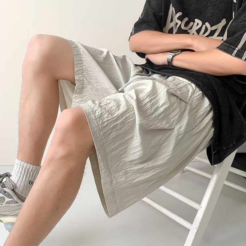 Herren løse sommer shorts med elastisk talje og praktiske lommer Stilla