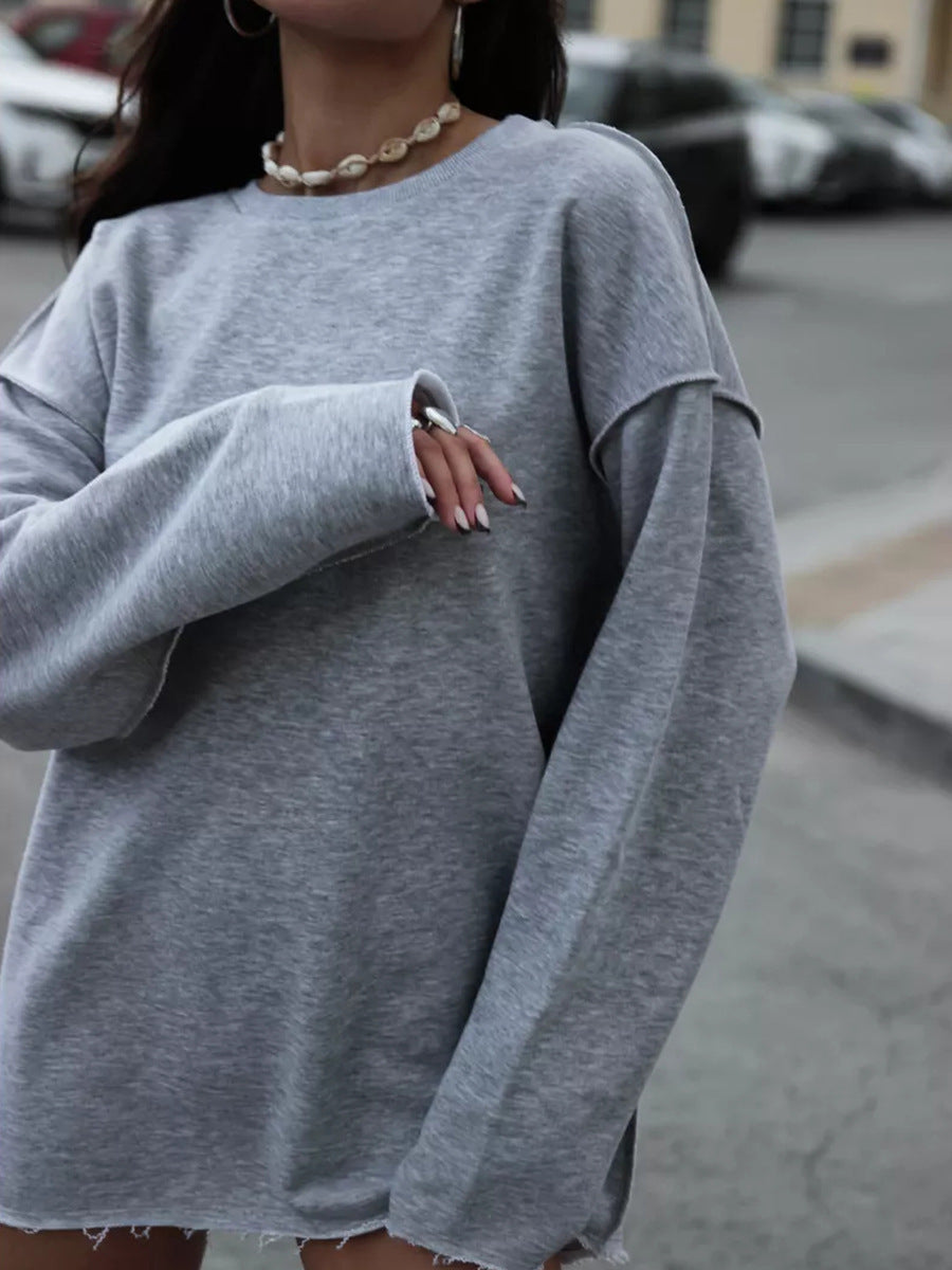 Dame afslappet oversized sweater Stilla