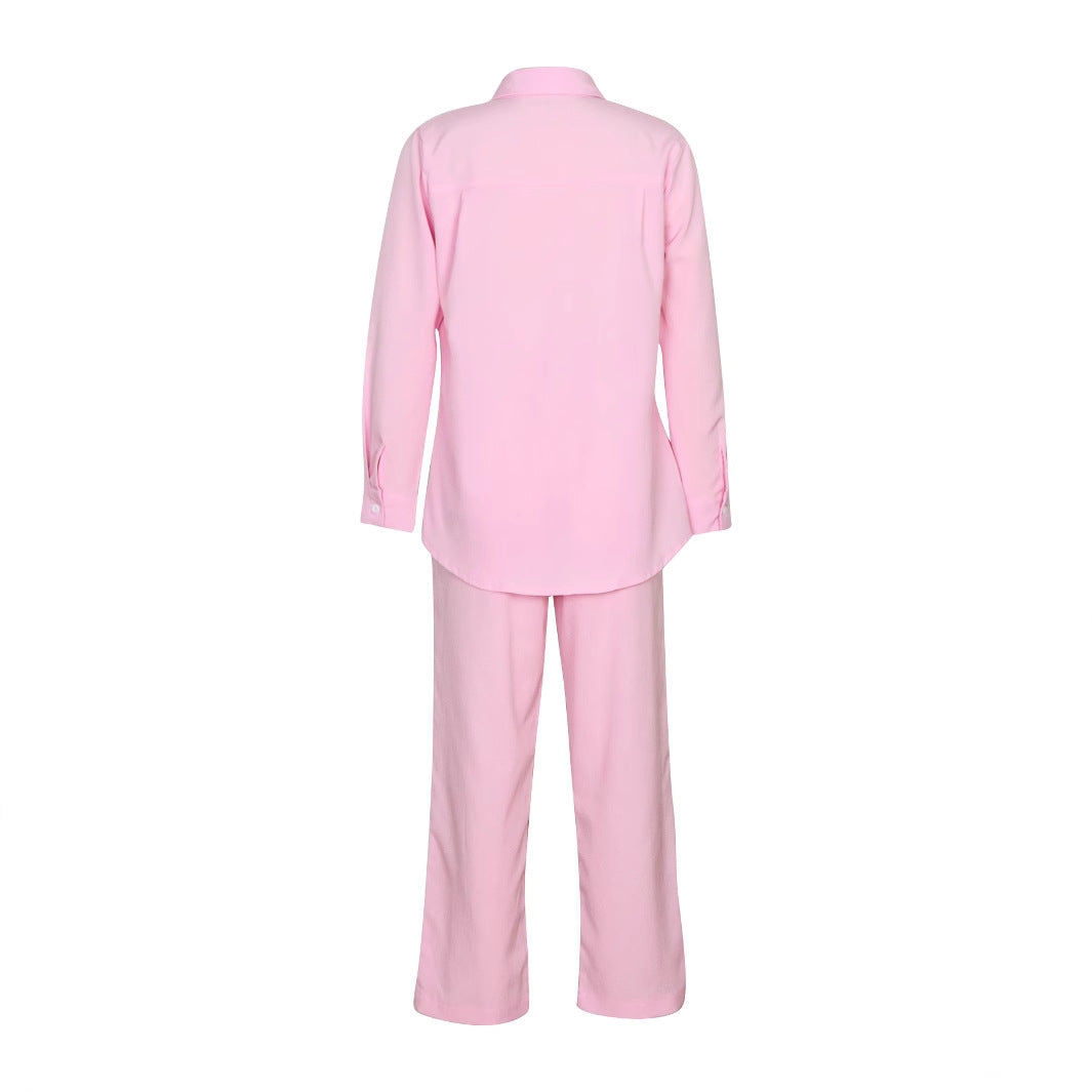 Dame Afslappet Sittende Linned Lounge Sæt Stilla