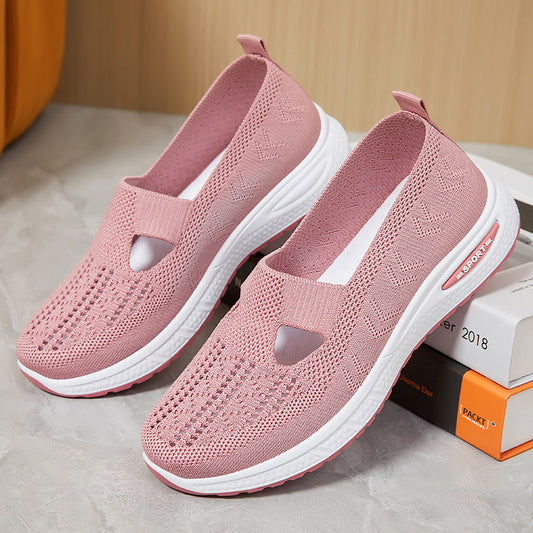 Dame Lettere Slip-On Sportssko med åndbart overmateriale og skridsikker sål Stilla