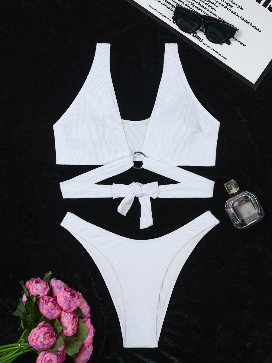 Dame Cut-Out Højtydende Bikini-Sæt Stilla