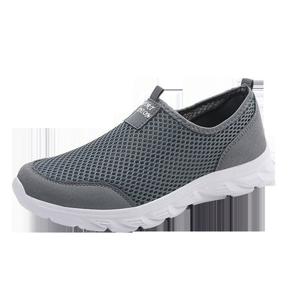 Herrer Åndbare Slip-On Walking Sneakers Stilla