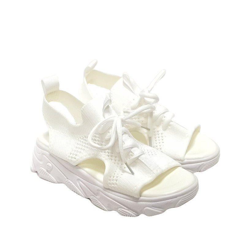 Dame Åndbare Sneakersandaler med fleksibel Sål og komfortabelt Fodbed Stilla