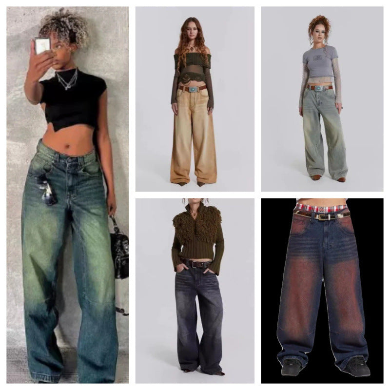 Dame Croppet Stilfuld T-shirt med unik asymmetrisk kant Stilla