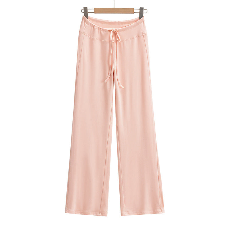 Dame afslappet bred sportbukser med justerbar snørehals og åndbart stof Stilla