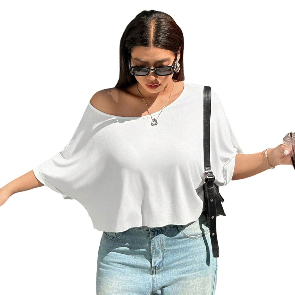 Dame afslappet Oversize-bluse med bred pasform og afslappet design Stilla