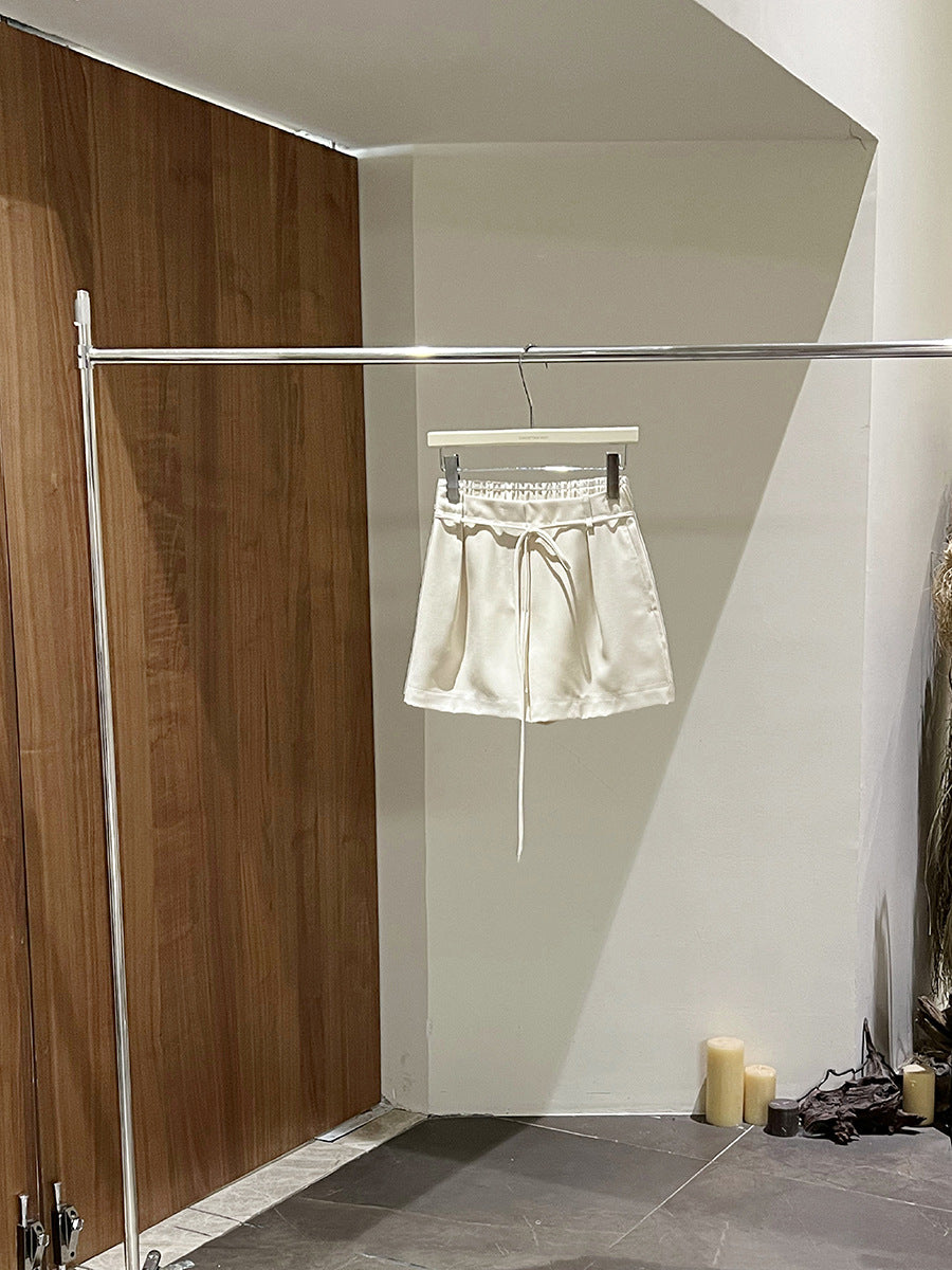 Dame afslappede Chino-shorts med elastisk talje Stilla