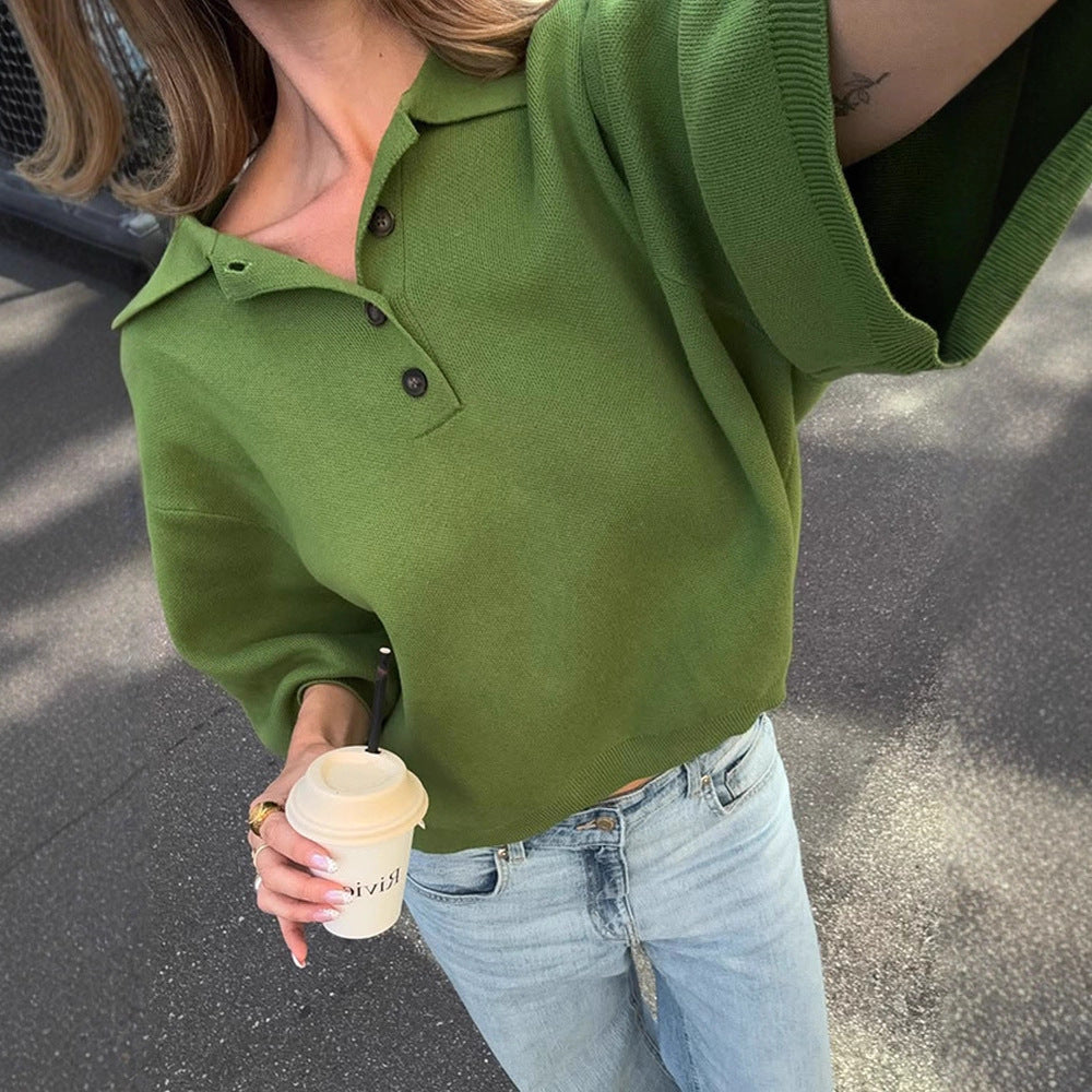 Dame afslappet Polo-kortærmet trøje Stilla