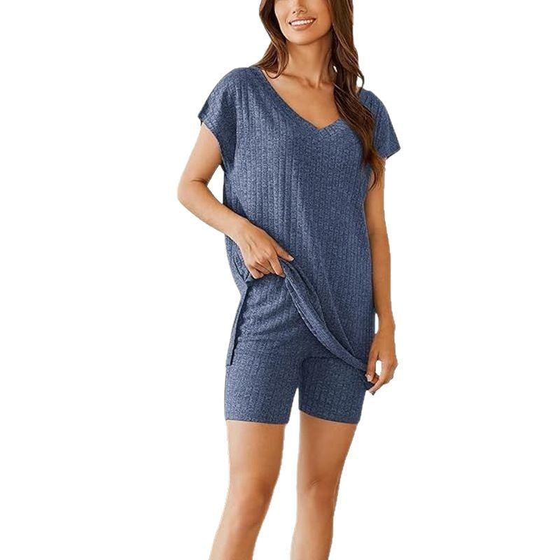 Dame Oversized Jumpsuit med kort ben og flydende snit Stilla