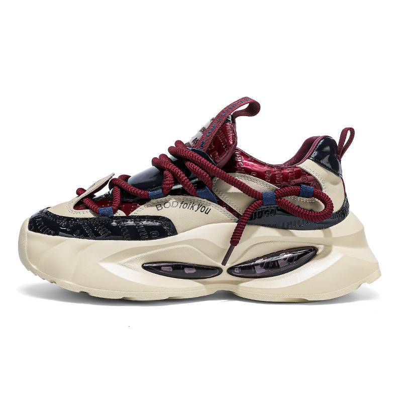 Femme Polstret Mode Sneakers Stilla