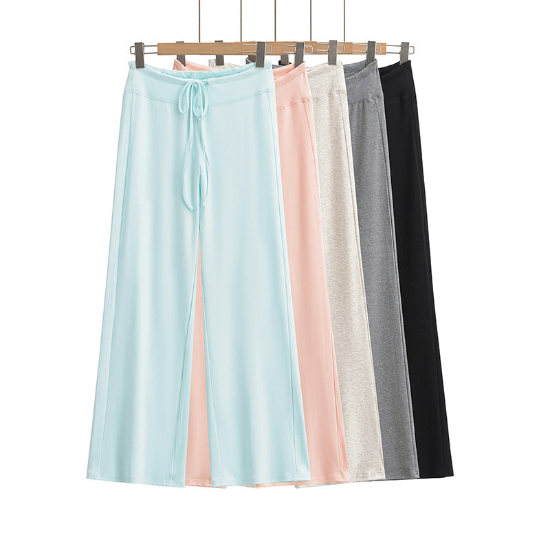 Dame afslappet bred sportbukser med justerbar snørehals og åndbart stof Stilla