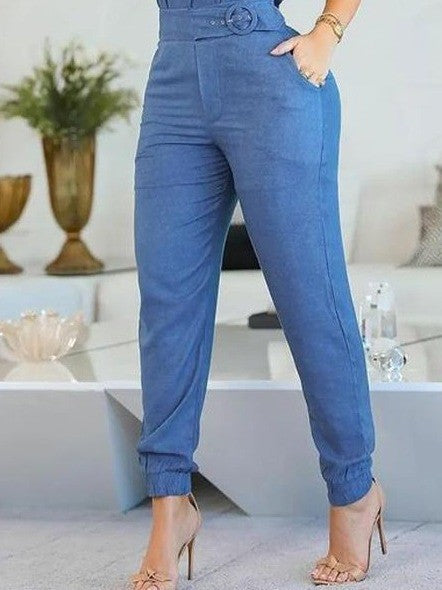 Damer elegant jumpsuit med off-the-shoulder design og ruching Stilla