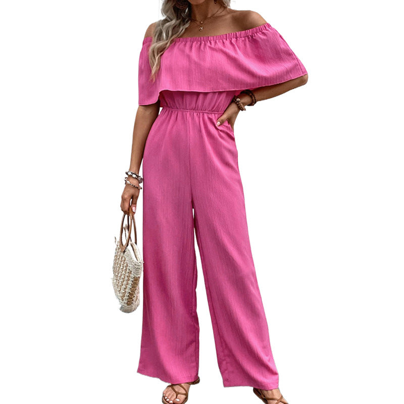 Femme Off-Shoulder Bred-Ben Jumpsuit Stilla