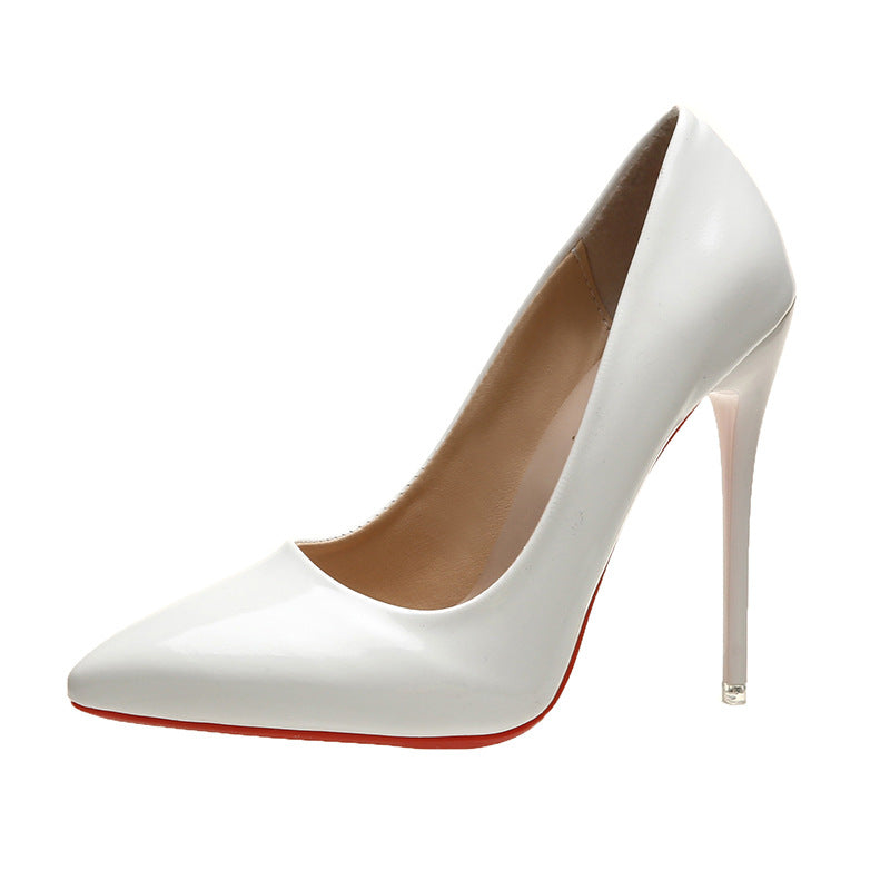 Dame Pumps med elegant spidst design og højhælet hæl Stilla