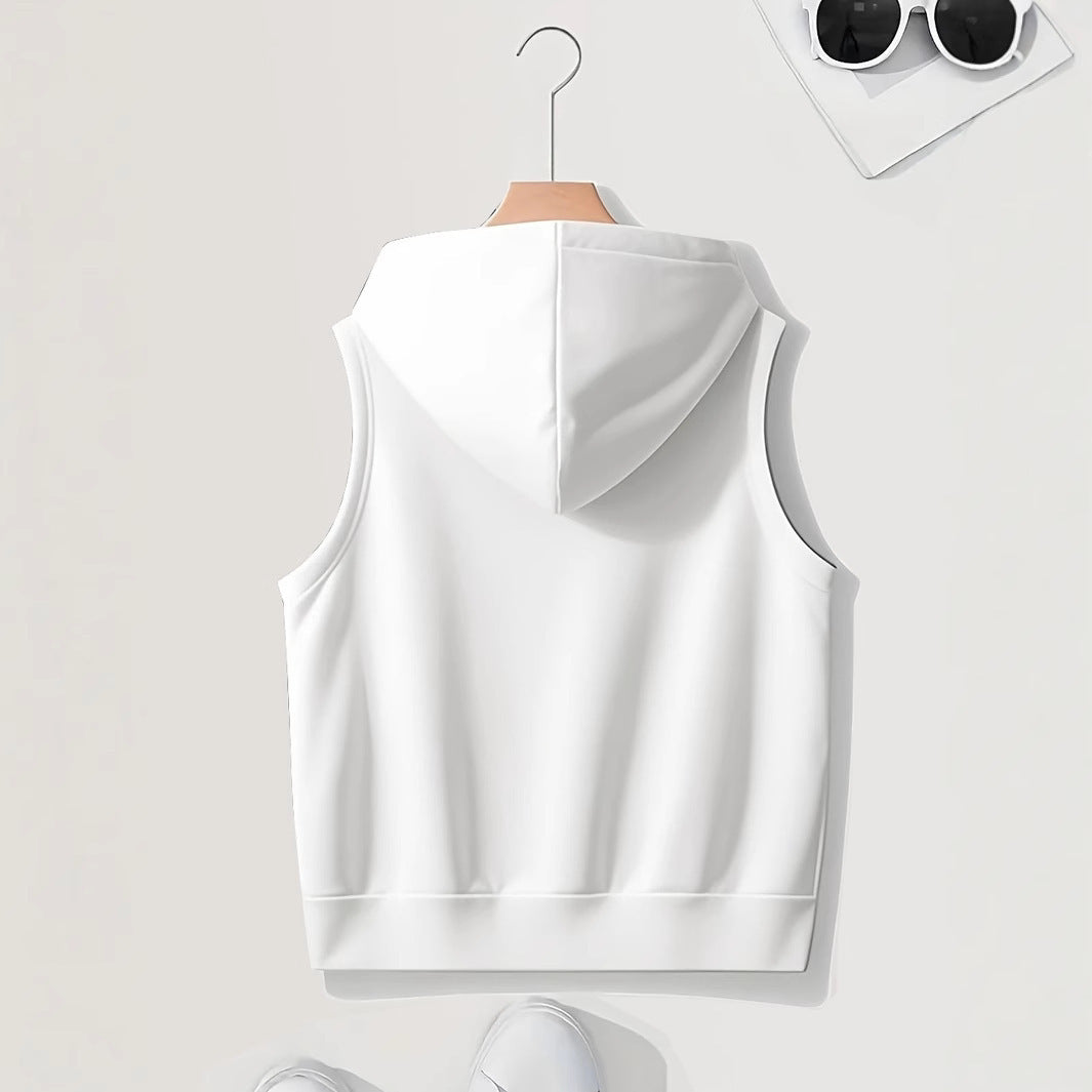 Dame sporty hættevest med gennemgående lynlås og praktiske lommer Stilla