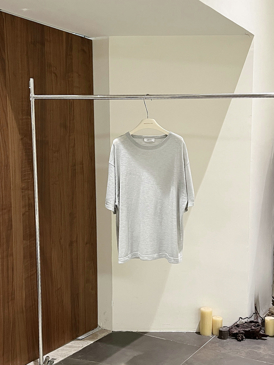 Dame afslappet kortærmet T-shirt med åndbart materiale Stilla