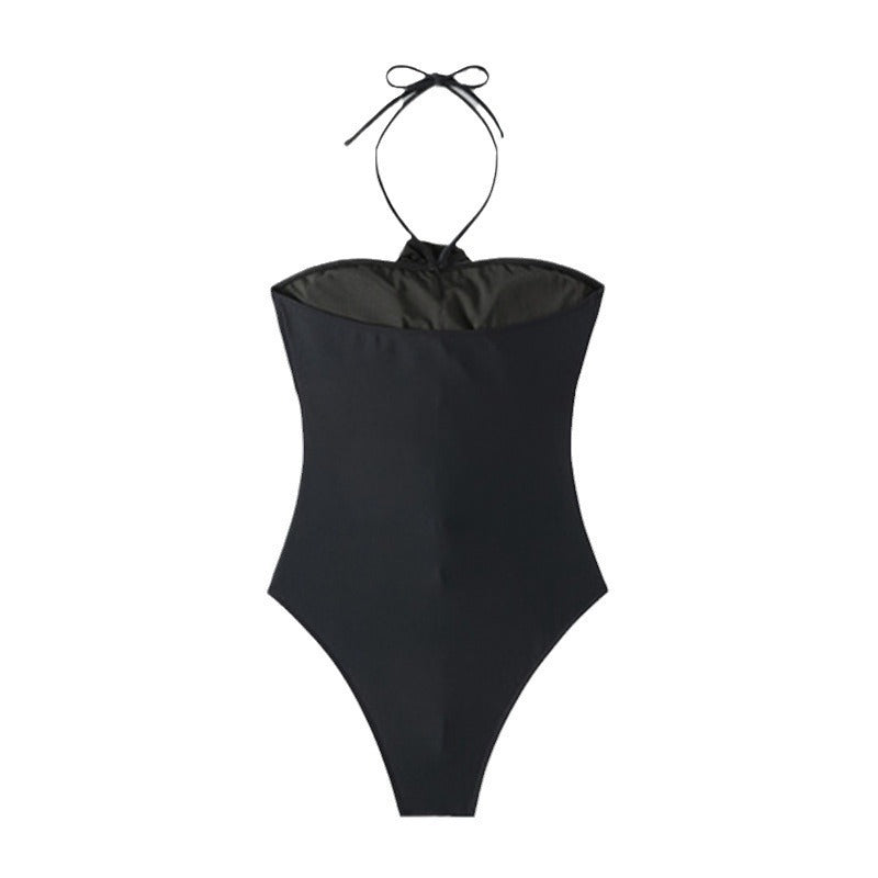 Dame Elegant Floral Accent Éntiers Badedragt Stilla