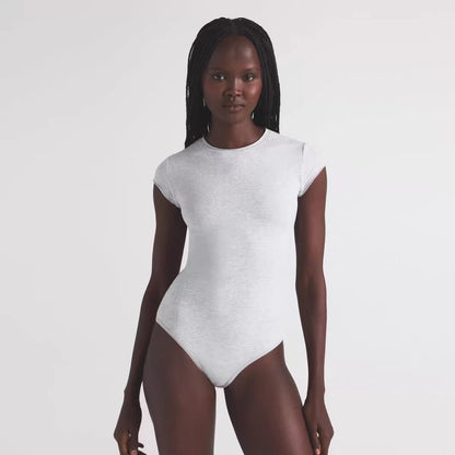 Dame Soft-Fit Kortærmet Bodysuit Stilla