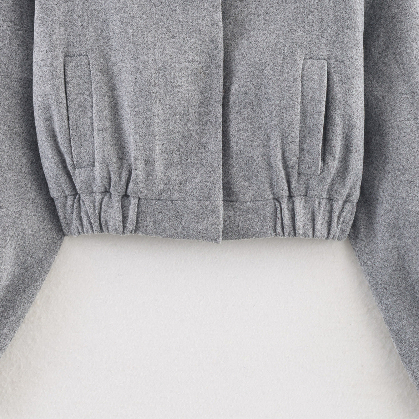 Dame cropped uldjakke Stilla