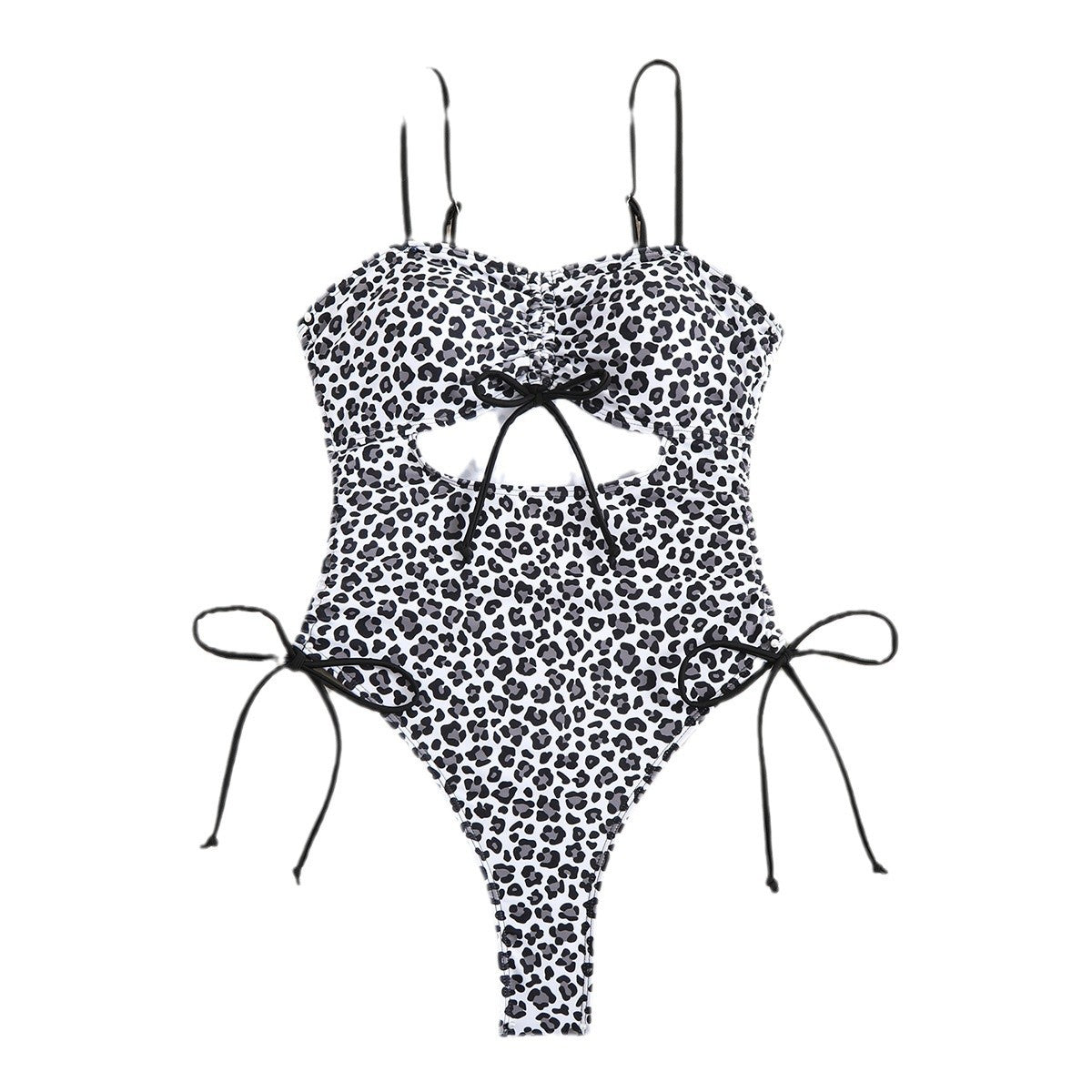 Dame Cut-Out Højskåret Badedragt Stilla