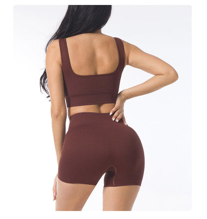 Stilla | Raise High Waist Seamless Yoga Pants Kvinders Hurtigtørrende Peach Fitness Shorts