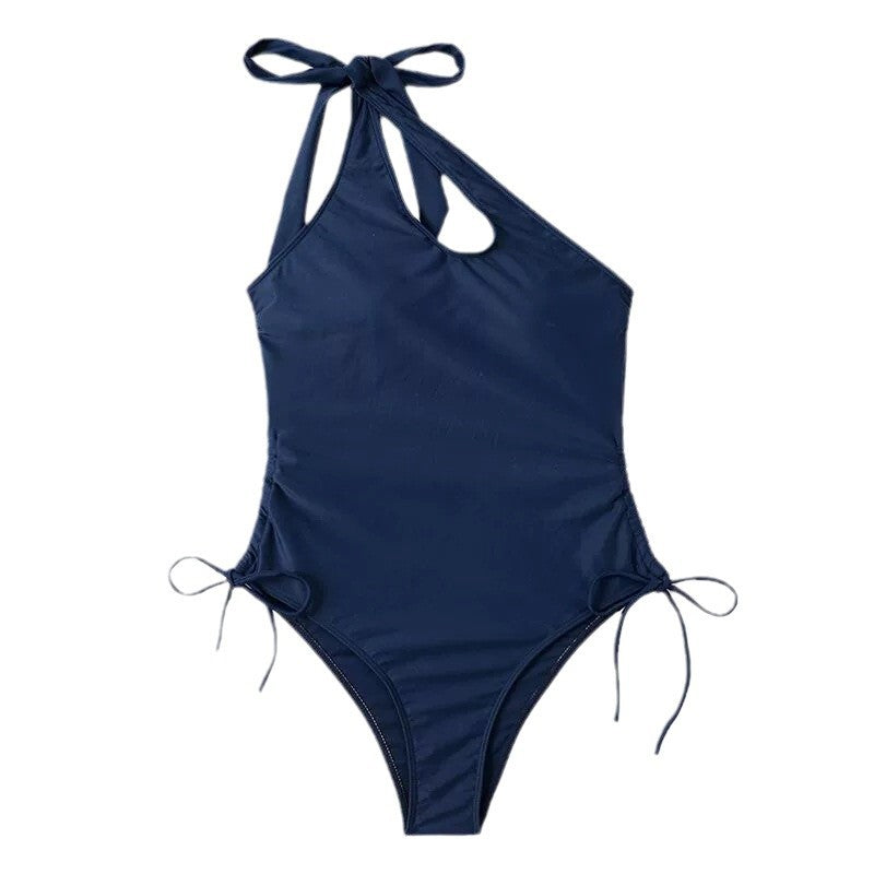 Dame Cut-Out En-Skulder Én-delt Badedragt Stilla